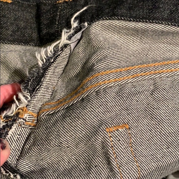 EUC Levi’s 501 XX 38 32 Black Button Fly RARE HTF - Picture 6 of 6